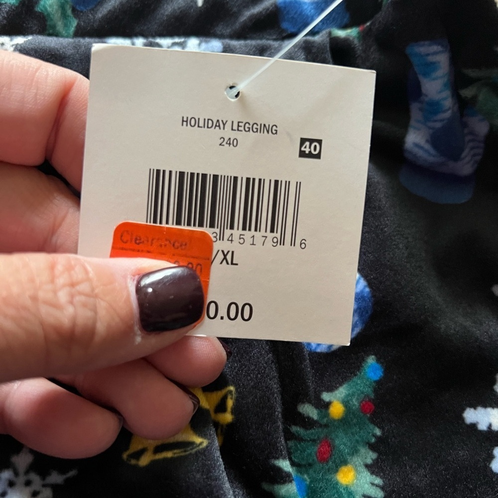 Brand new Christmas legging - Picture 2 of 2